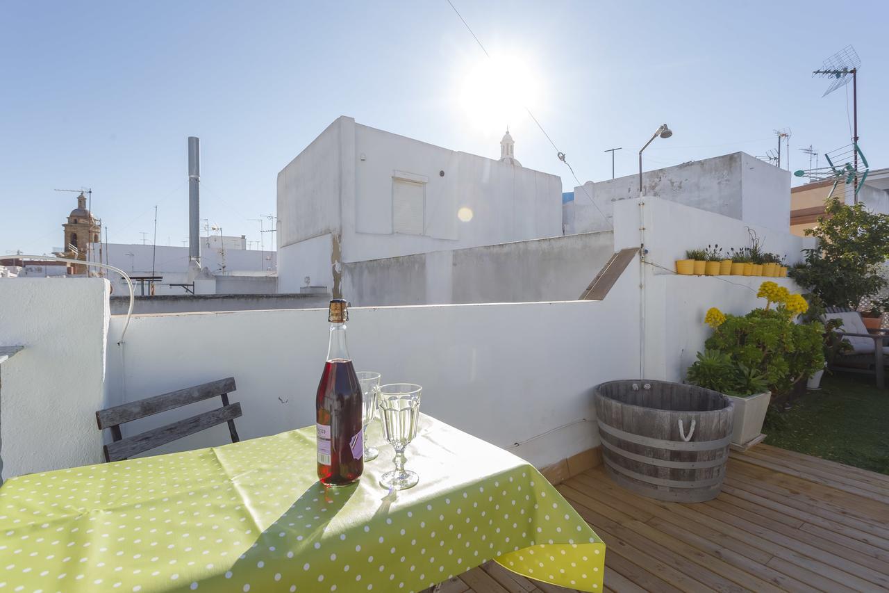Ferienwohnung Atico El Bohemio Flamenco Cádiz Exterior foto