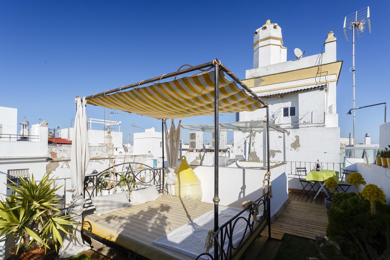Ferienwohnung Atico El Bohemio Flamenco Cádiz Exterior foto